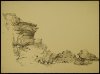 1927 ca. Rocce e agavi a Procida